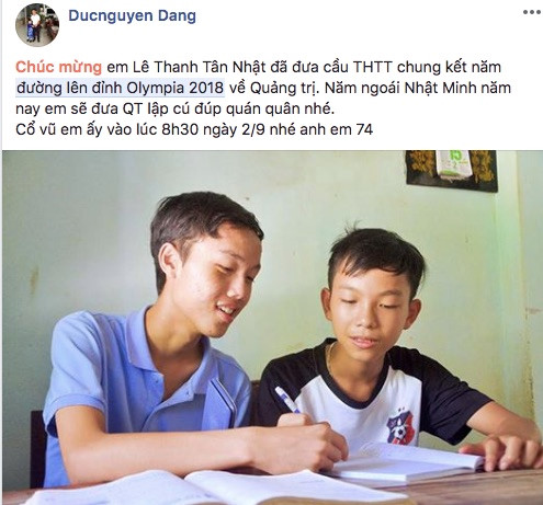 Hoàng Cường trở thành tân quán quân Đường lên đỉnh Olympia năm 18