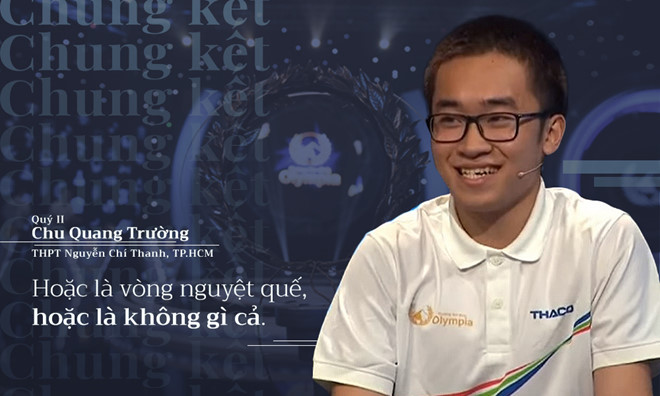 Hoàng Cường trở thành tân quán quân Đường lên đỉnh Olympia năm 18