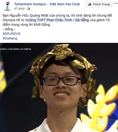 Hoàng Cường trở thành tân quán quân Đường lên đỉnh Olympia năm 18