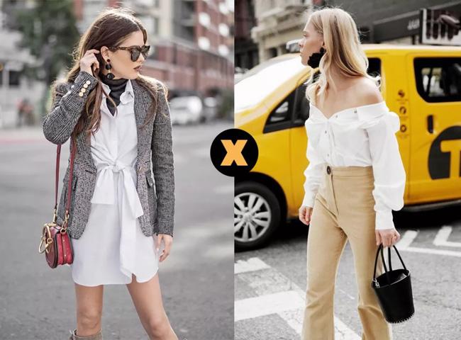 Sơ mi trắng: Kiểu áo cũ nhưng cách mặc mới vẫn thăng hạng ầm ầm