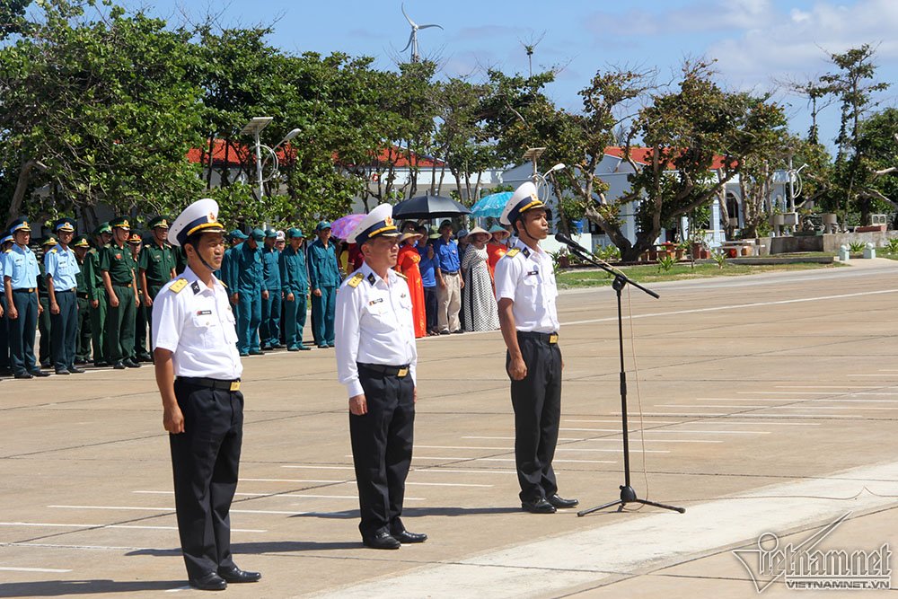 Lời thề son sắt dưới cờ Tổ quốc ở Trường Sa