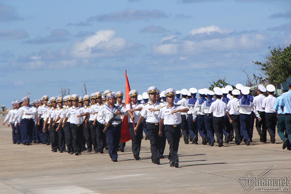 Lời thề son sắt dưới cờ Tổ quốc ở Trường Sa