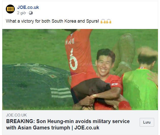Truyền thông châu Âu nói gì sau màn trốn nghĩa vụ của Son Heung-min?