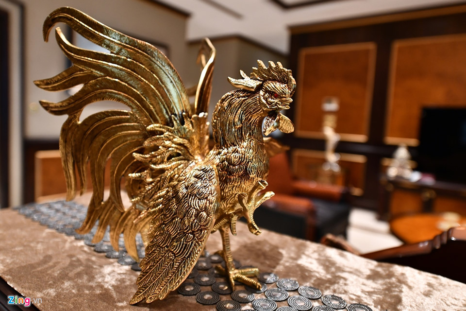 Bên trong biệt thự trên cao dát vàng giá 3 triệu USD tại Hà Nội