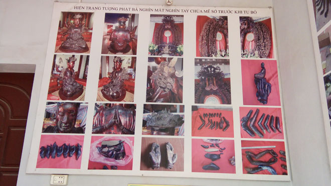 Hai lần bị trộm, tượng Phật cổ được tìm thấy ngoạn mục