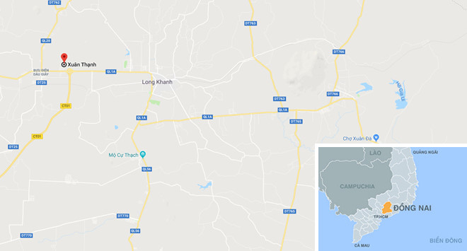 Quốc lộ 1 ngập sâu trong mưa, xe cộ ùn ứ ở Đồng Nai