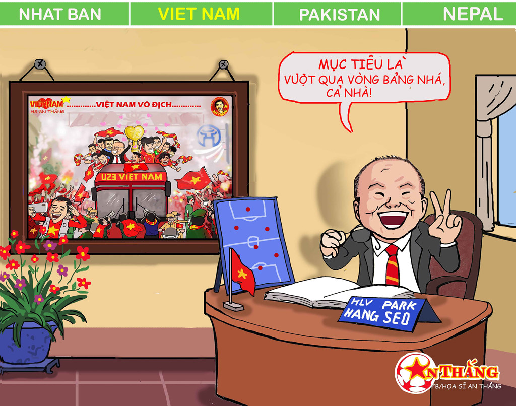 Hí họa hành trình lịch sử của Olympic Việt Nam tại ASIAD