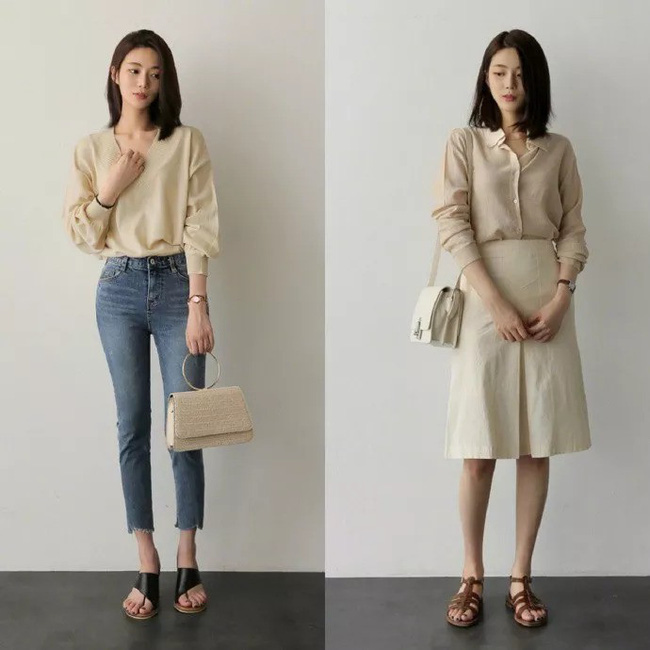 Áo phông, chân váy hay quần âu - Loạt đồ có sẵn chỉ cần 20 cách mix này là mặc đẹp suốt cả tháng 9