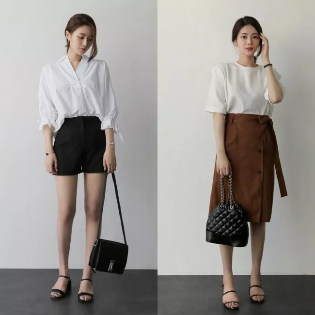 Áo phông, chân váy hay quần âu - Loạt đồ có sẵn chỉ cần 20 cách mix này là mặc đẹp suốt cả tháng 9