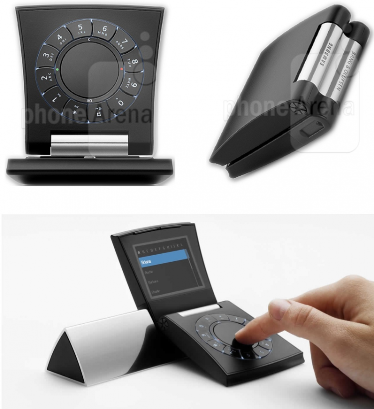 Ngả mũ trước 10 chiếc điện thoại kì lạ của Samsung