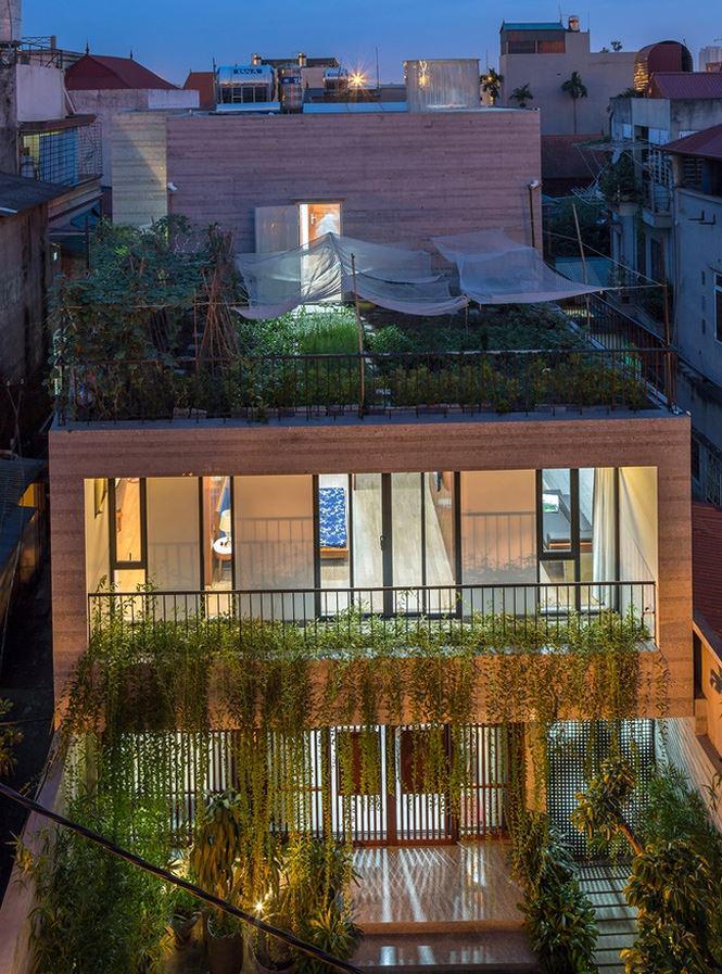 Căn nhà Hà Nội khiến ai cũng thèm vì chỗ nào cũng có vườn, thoáng mát quanh năm