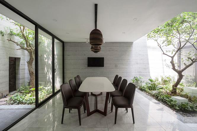 Căn nhà Hà Nội khiến ai cũng thèm vì chỗ nào cũng có vườn, thoáng mát quanh năm