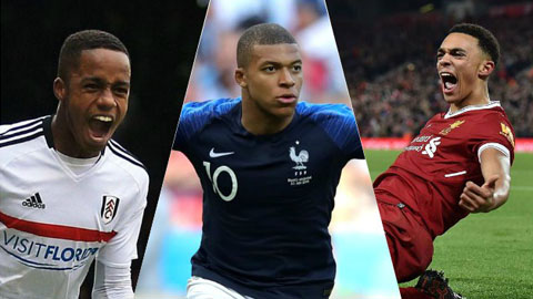 Đề cử Golden Boy 2018: Ai tranh với Mbappe?