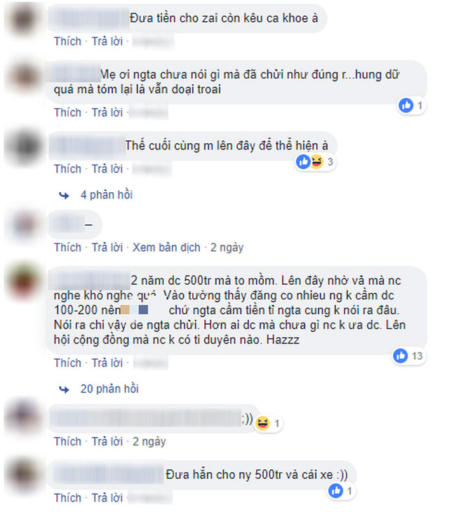 Hỏi cách đòi 500 triệu cho vay mà bị mắng vừa dại trai vừa câu like, cô nàng bán hàng online trở mặt: Các chị không đủ đẳng cấp