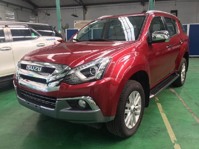 Lộ ảnh chi tiết Isuzu mu-X 2019 sắp về Việt Nam