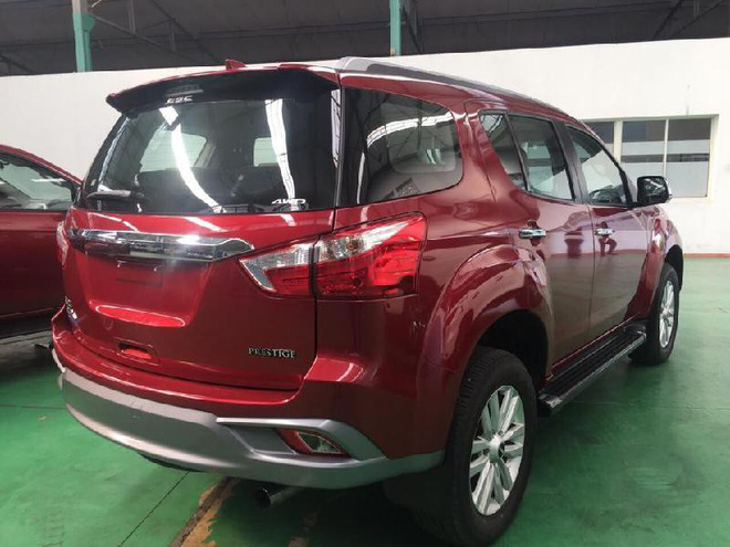 Lộ ảnh chi tiết Isuzu mu-X 2019 sắp về Việt Nam