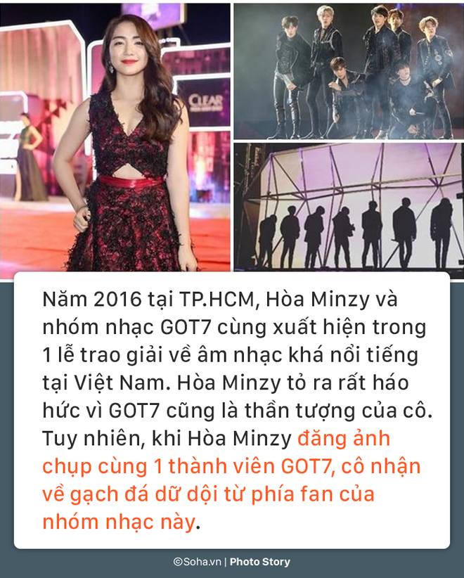 Hòa Minzy và những lần bị chửi bới phải lên tiếng xin lỗi Hòa Minzy và những lần bị chửi bới phải lên tiếng xin lỗi