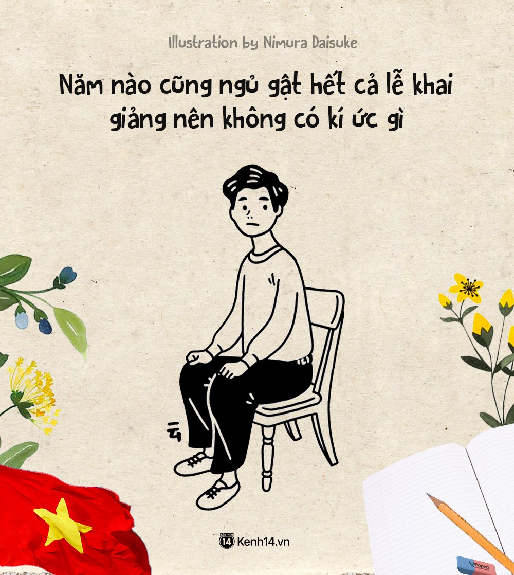 Lại một mùa khai trường nữa đã đến, bạn có nhớ kỉ niệm đáng nhớ nhất của mình về ngày này là gì không?