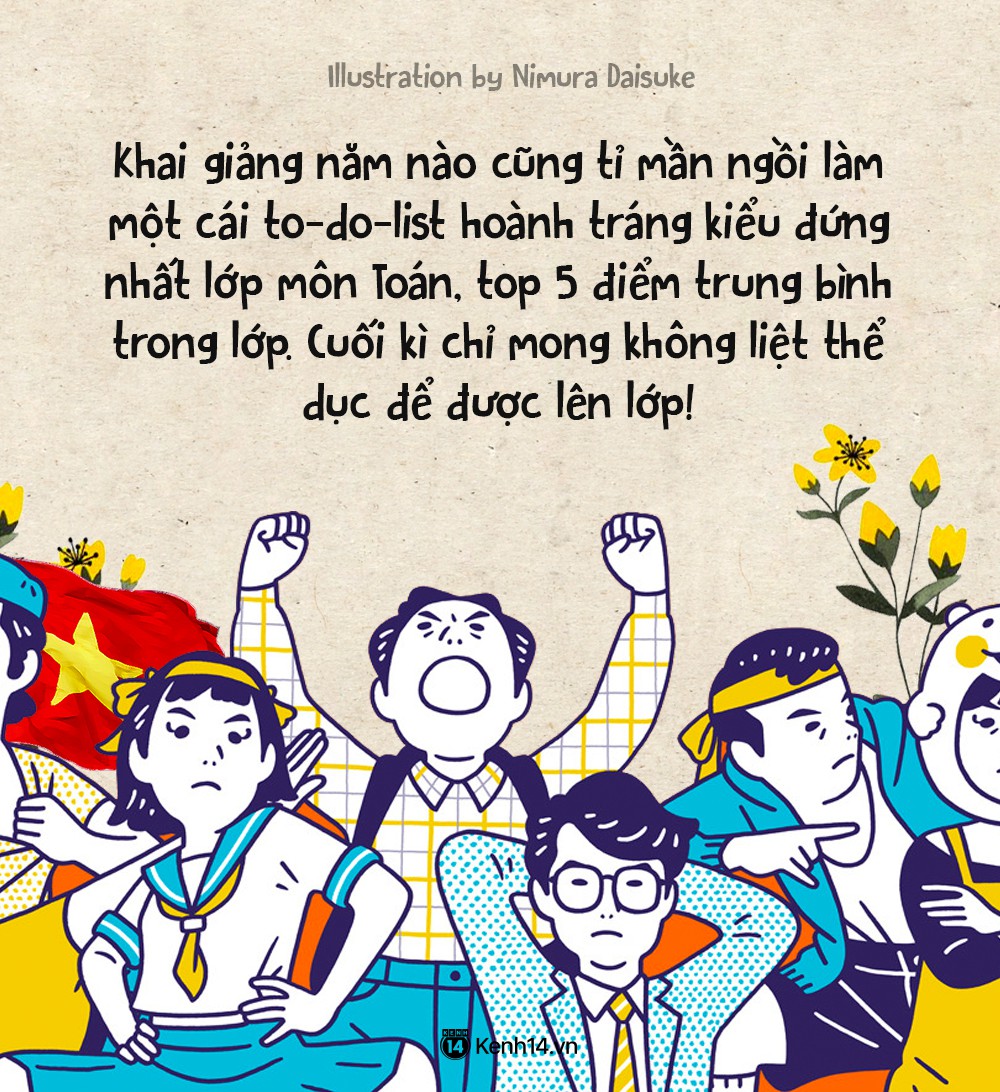 Lại một mùa khai trường nữa đã đến, bạn có nhớ kỉ niệm đáng nhớ nhất của mình về ngày này là gì không?