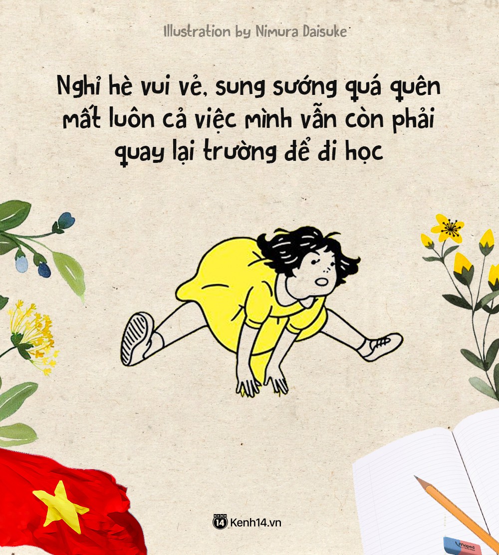 Lại một mùa khai trường nữa đã đến, bạn có nhớ kỉ niệm đáng nhớ nhất của mình về ngày này là gì không?