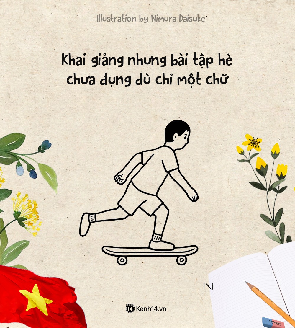 Lại một mùa khai trường nữa đã đến, bạn có nhớ kỉ niệm đáng nhớ nhất của mình về ngày này là gì không?