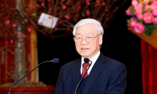 Tổng bí thư Nguyễn Phú Trọng lên đường thăm Nga