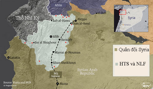 Quân đội Syria nâng mức báo động chuẩn bị tấn công thành trì phiến quân