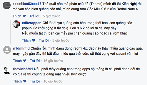 Điện thoại Xiaomi hiện quảng cáo khiêu dâm