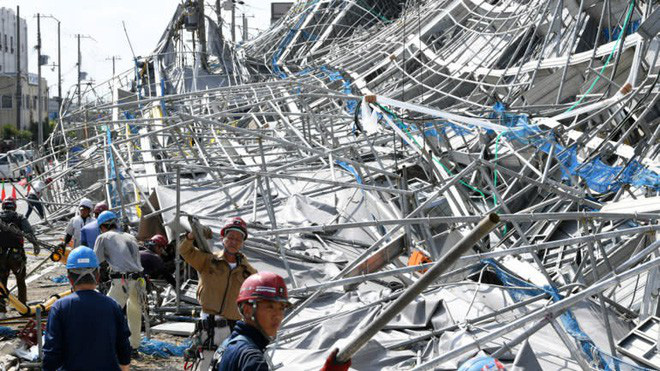 Hình ảnh: Nhật Bản hoang tàn, đổ nát sau liên tiếp siêu bão Jebi và động đất 6 độ Richter ở Hokkaido