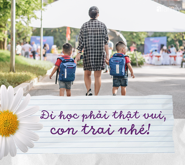 Chàng trai của mẹ, mẹ cảm thấy mình vụng về và bối rối biết bao trong thế giới mới của con!