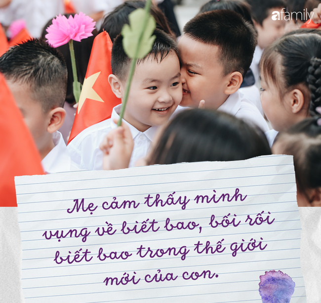 Chàng trai của mẹ, mẹ cảm thấy mình vụng về và bối rối biết bao trong thế giới mới của con!