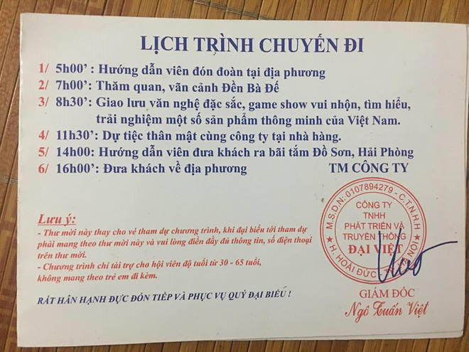 Hàng loạt người dân phàn nàn việc bị dụ mua hàng giá cao khi tham gia các tour du lịch 0 đồng