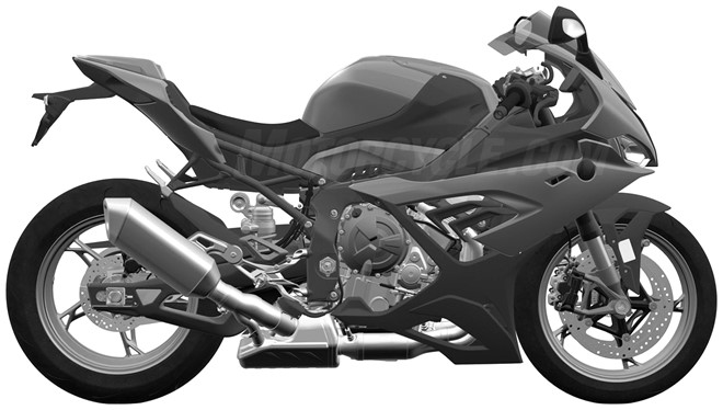 Rò rỉ thiết kế BMW S1000RR 2019 tại Trung Quốc