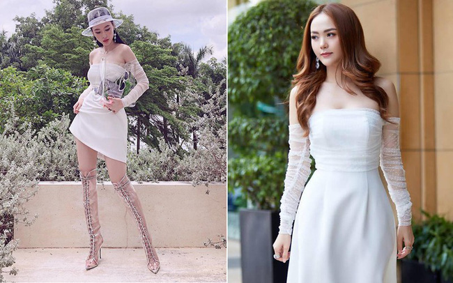 Cùng một chiếc váy: Angela Phương Trinh lồng lộn, Minh Hằng lại quá bánh bèo