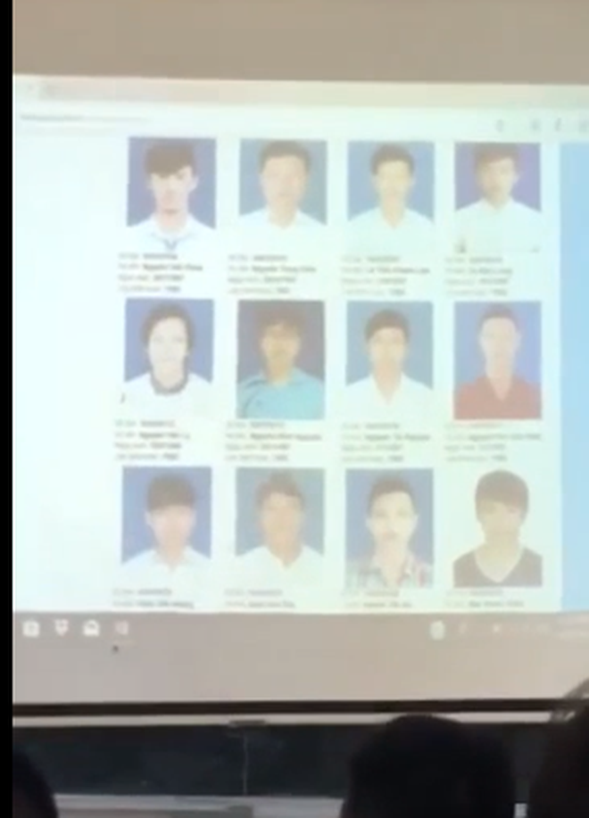 Thầy giáo điểm danh bằng ảnh thẻ, nhận diện từng khuôn mặt, sinh viên đi học hộ hết cách lách luật