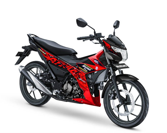 2018 Suzuki Satria Fi ra 6 màu mới, rẻ hơn Exciter 12,5 triệu đồng