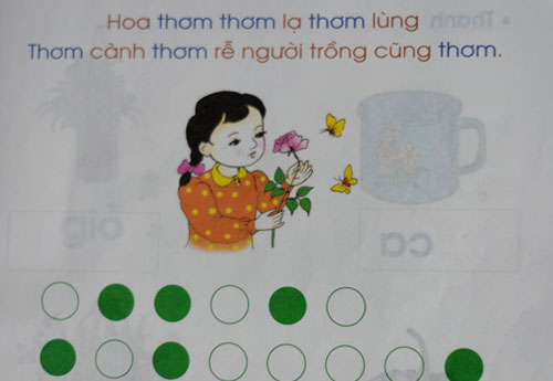 Đánh vần theo sách Công nghệ Giáo dục khác sách đại trà thế nào?