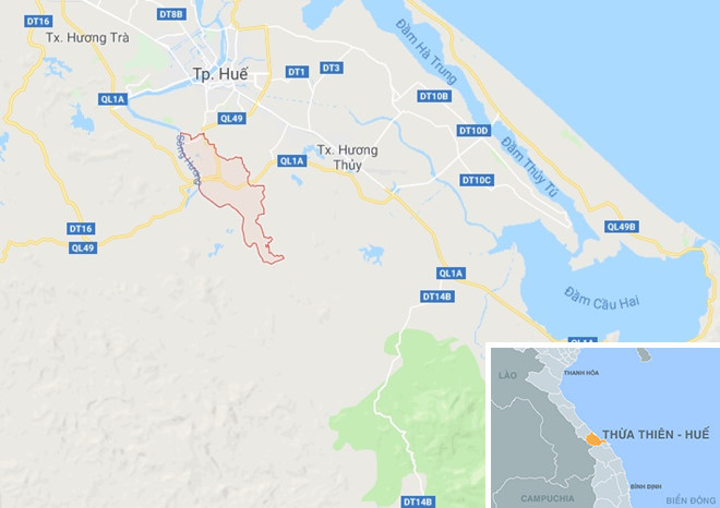 Xe đầu kéo mất lái lao xuống hố sâu 6 m