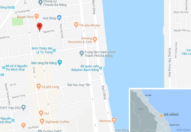 Ôtô của cựu phó giám đốc sở ở Đà Nẵng bị một người Hàn Quốc đột nhập