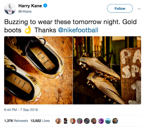 Harry Kane đi giày vàng khi Anh đấu Tây Ban Nha