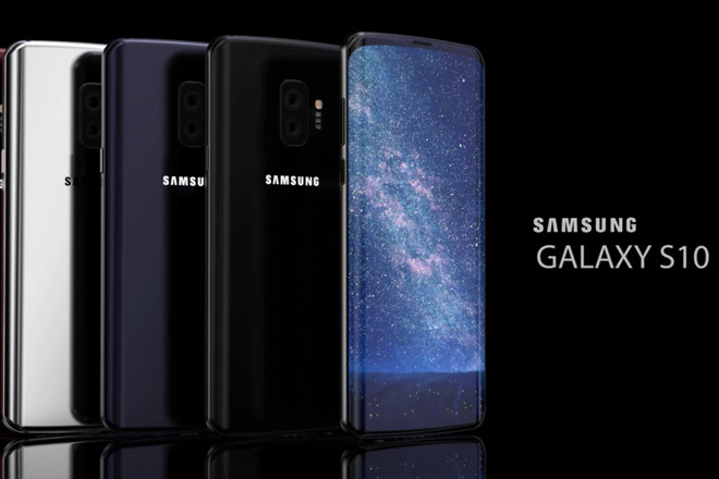 Galaxy S10 sẽ có kết nối 5G, cảm biến vân tay trong màn hình