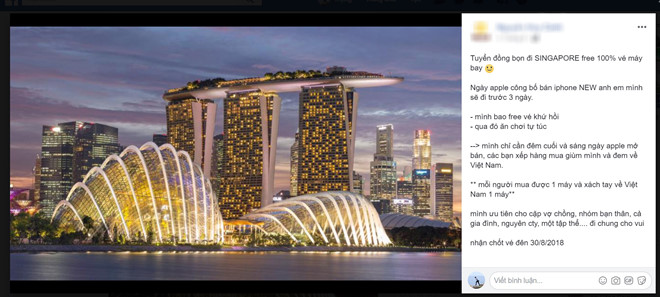 iPhone mới chưa ra mắt, dân buôn VN đã tuyển quân xếp hàng