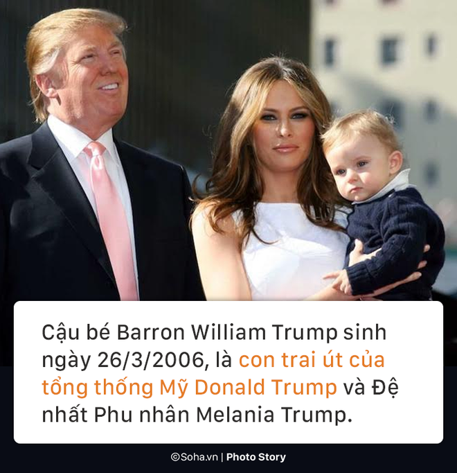 [PHOTO STORY] Con trai út của TT Trump: Thích vest, hay chơi golf, 12 tuổi cao gần 1,9m