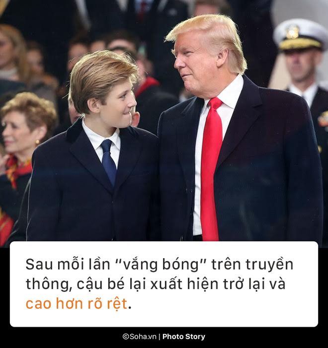 [PHOTO STORY] Con trai út của TT Trump: Thích vest, hay chơi golf, 12 tuổi cao gần 1,9m