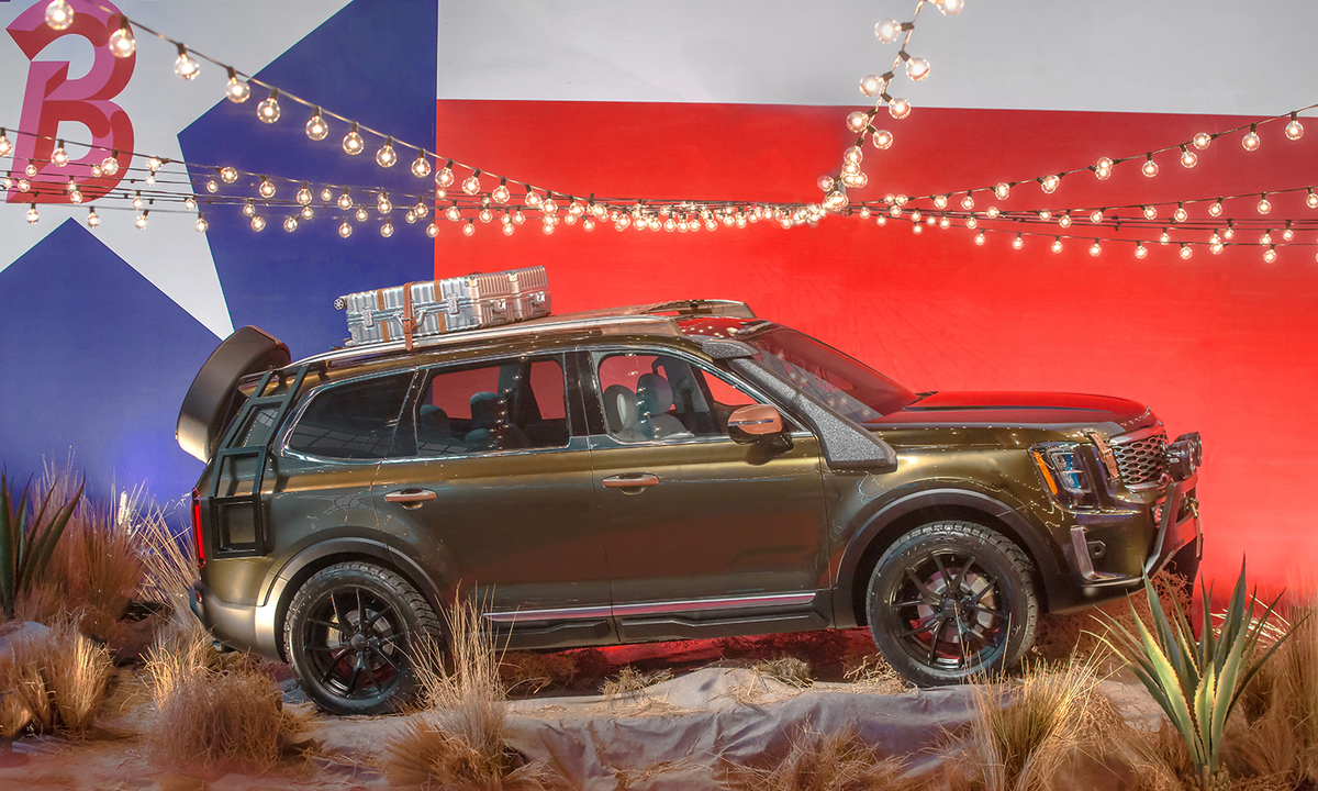 Kia Telluride - SUV cỡ lớn ra mắt kiểu thời trang
