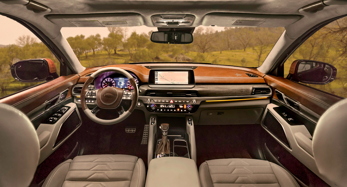 Kia Telluride - SUV cỡ lớn ra mắt kiểu thời trang