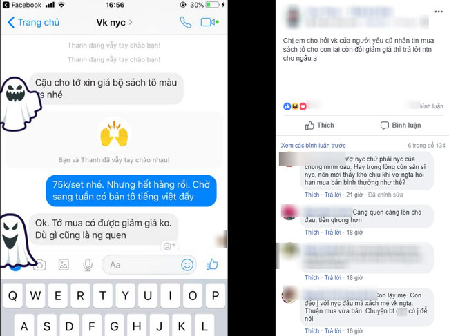 Vợ của người yêu cũ hỏi mua sách tô màu cho con, còn đòi giảm giá, cách ứng xử của cô gái này khiến chị em nóng máu