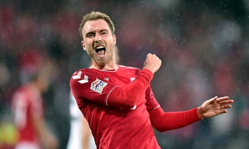 Eriksen lập cú đúp, giúp Đan Mạch hạ Xứ Wales