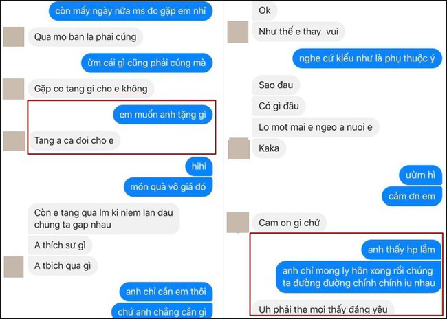 Mẹ 2 con cay đắng tố chồng cặp với bồ nhí vừa già vừa kém sắc, lại còn xúi nhanh về bỏ vợ, hết bao nhiêu tiền em cho