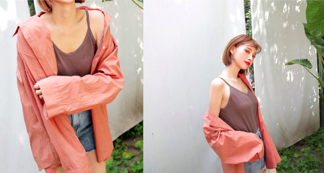 Sang thu, chưa cần diện áo khoác thì học ngay cách biến tấu sơmi thành 3 kiểu cực hay ho này